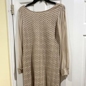 Champagne cocktail dress